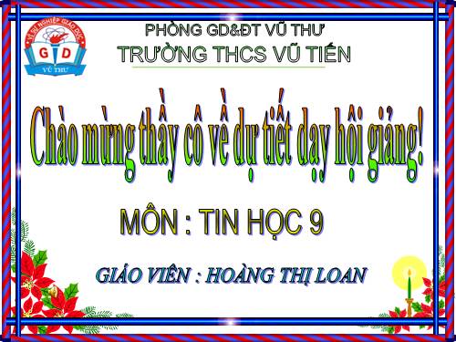 Bài 11. Thêm hình ảnh vào trang chiếu