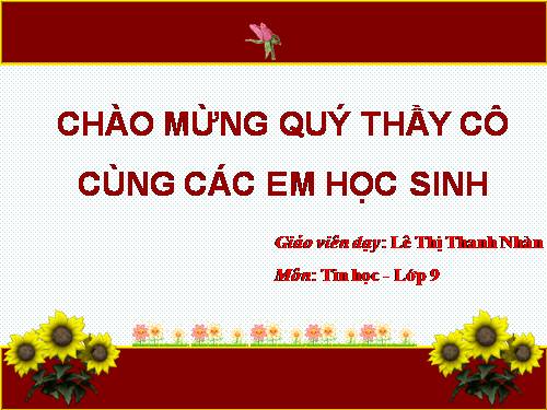 Bài 1. Từ máy tính đến mạng máy tính