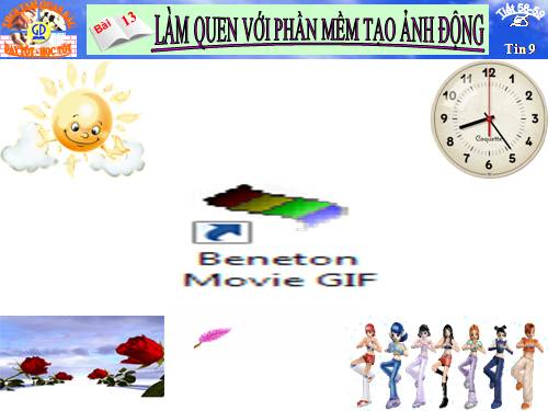 Bài 14. Làm quen với phần mềm tạo ảnh động