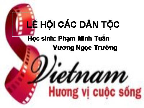 Lễ hội dân tộc của em