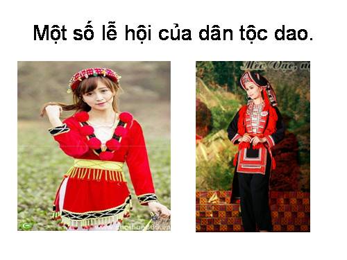 Lễ hội truyền thống của dân tộc