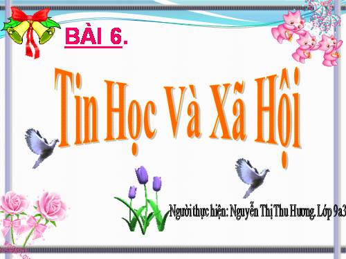 Bài 7. Tin học và xã hội