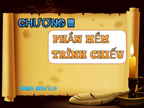 Bài 8. Phần mềm trình chiếu