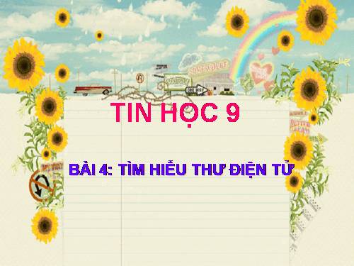 Bài 4. Tìm hiểu thư điện tử