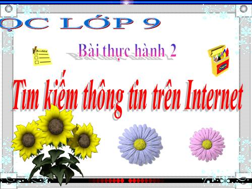 Bài thực hành 2. Tìm kiếm thông tin trên Internet