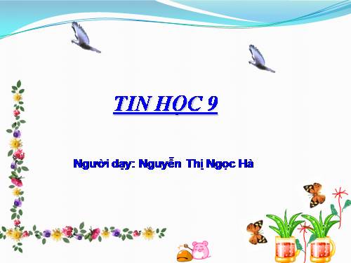 Bài 10. Màu sắc trên trang chiếu