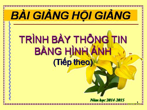 Bài thực hành 8. Trình bày thông tin bằng hình ảnh