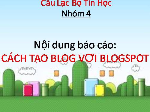 BÀI BÁO CÁO NHÓM 4