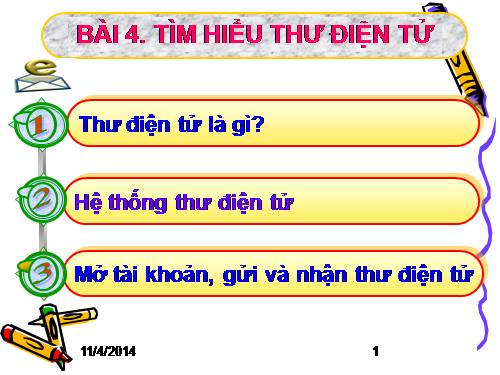 Bài 4. Tìm hiểu thư điện tử