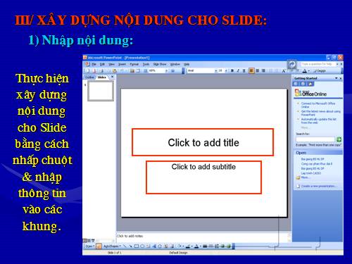 Tin học: Cách soạn giáo án trên powerpoint