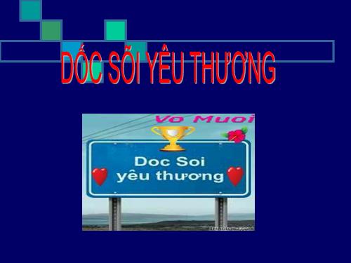 dốc sỏi yêu thương