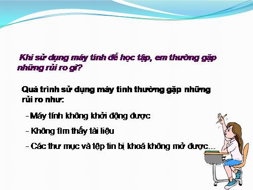Bài 6. Bảo vệ thông tin máy tính