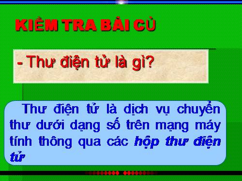 Bài thực hành 3. Sử dụng thư điện tử