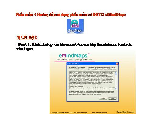 PHẦN MỀM VẼ BẢN ĐỒ TƯ DUY EMINMAPS DỄ CÀI ĐẶT VÀ DỄ SỬ DỤNG