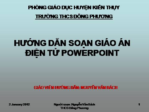 hd soan powerpoint