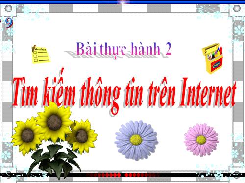 Bài thực hành 2. Tìm kiếm thông tin trên Internet