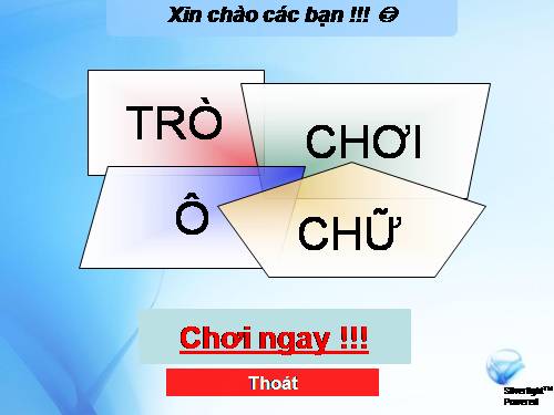 Thực hành: Làm trò chơi ô chữ