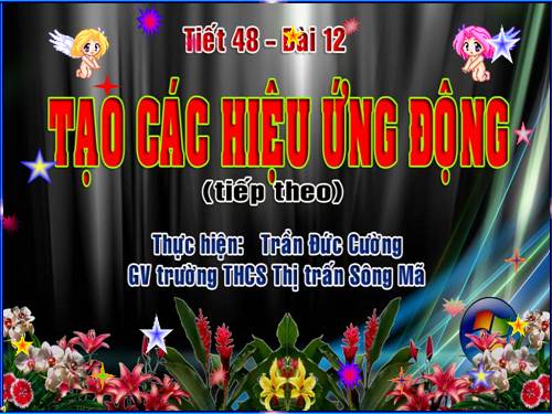 Bài 12. Tạo các hiệu ứng động