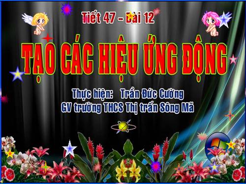 Bài 12. Tạo các hiệu ứng động