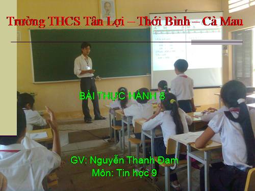 Bài thực hành 8. Trình bày thông tin bằng hình ảnh