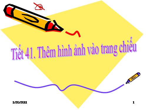 Bài 11. Thêm hình ảnh vào trang chiếu