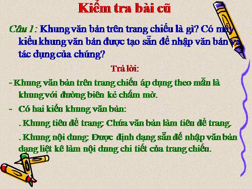 Bài 11. Thêm hình ảnh vào trang chiếu