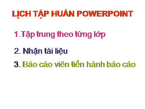 Bài 9. Bài trình chiếu