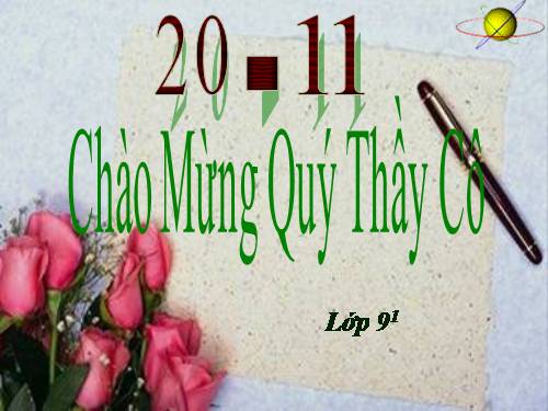 Thao giảng 20/11 Tin 9