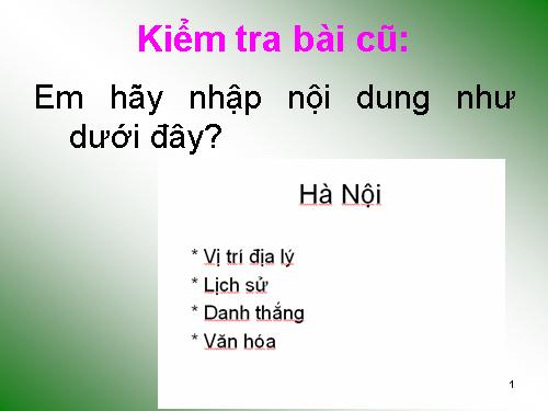 Bài 10. Màu sắc trên trang chiếu