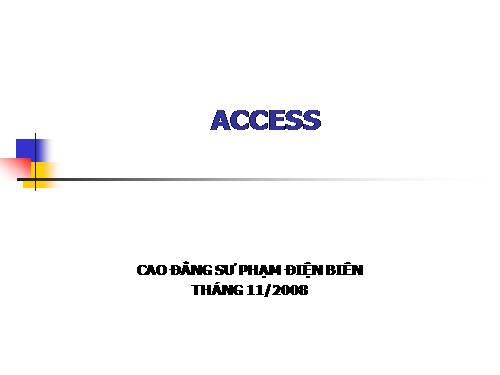 ACCESS TOÀN TẬP