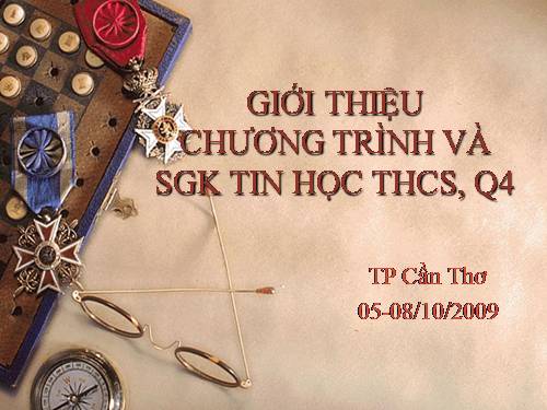 Chương trình SGK Quyển 4