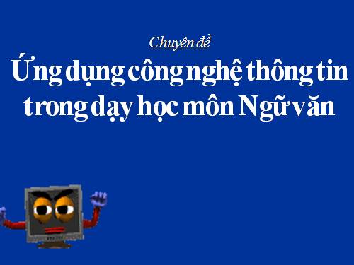 Úng dụng CNTT trong GD NV