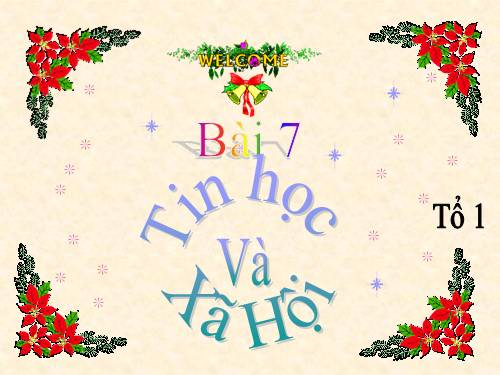 Bài 7. Tin học và xã hội