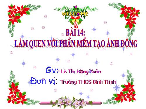 Bài 14. Làm quen với phần mềm tạo ảnh động