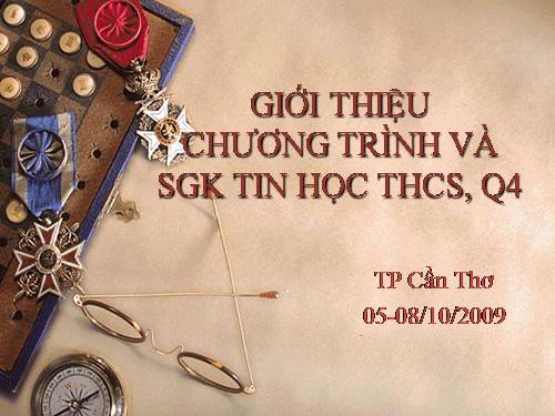 Chương trình và SGK Tin học Quyển 4