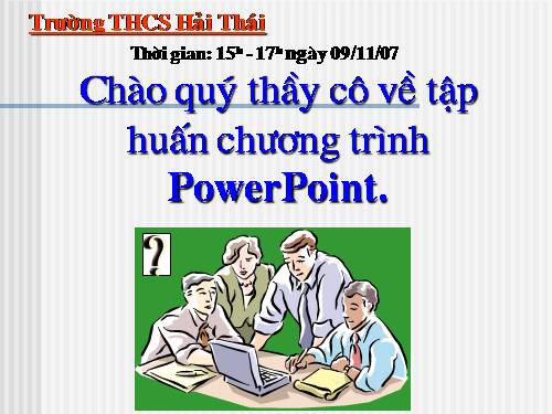 Giao trinh PowerPoin .ppt