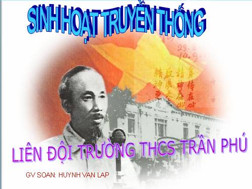 SINH HOAT TRUYEN THONG DOI TNTP TRAN PHU