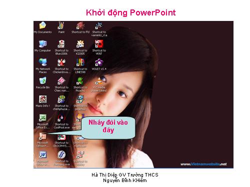 Hướng dẫn sự dụng Power point để soạn giảng