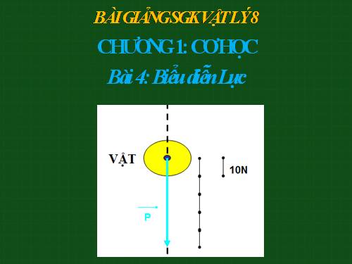 Bài 4. Biểu diễn lực