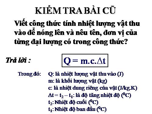 Bài 25. Phương trình cân bằng nhiệt