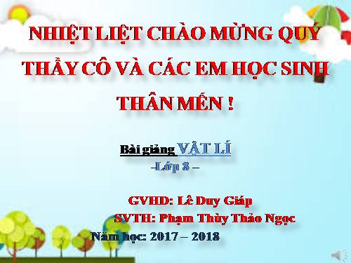 Bài 22. Dẫn nhiệt