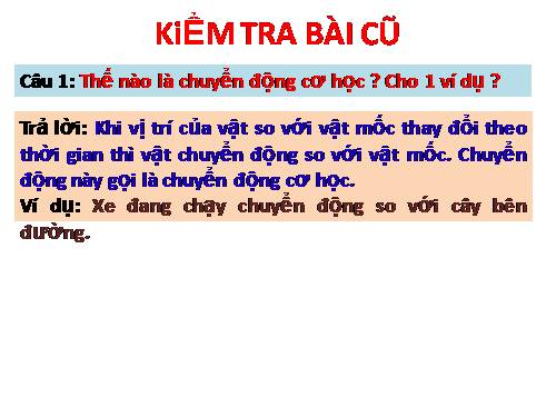 Bài 2. Vận tốc