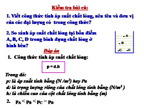 Bài 9. Áp suất khí quyển