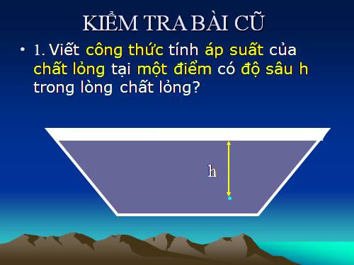 Bài 9. Áp suất khí quyển