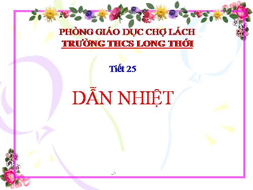 Bài 22. Dẫn nhiệt