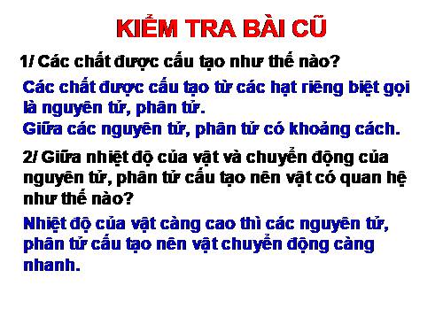 Bài 22. Dẫn nhiệt