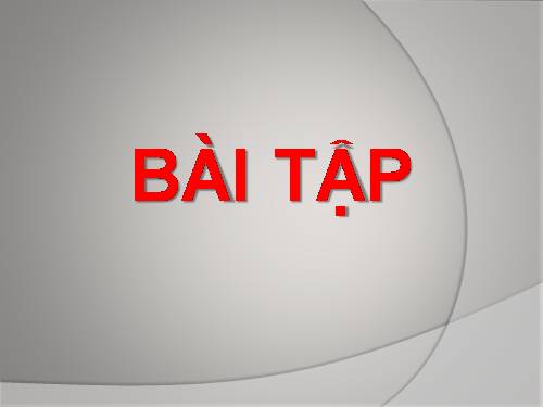 bài tập phần cơ học li 8