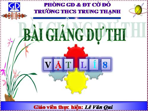 Bài 8. Áp suất chất lỏng - Bình thông nhau