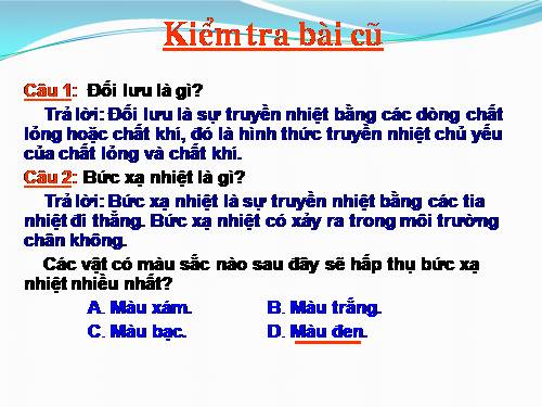 Bài 24. Công thức tính nhiệt lượng