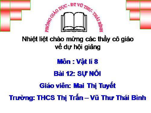 Bài 12. Sự nổi